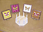 butterfly2 coaster set